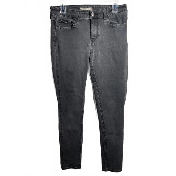 Levis Women's Jeans 711 Skinny Women's 29 Black Pants Ankle - Picture 2 of 8